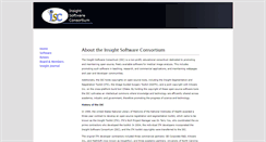 Desktop Screenshot of insightsoftwareconsortium.org